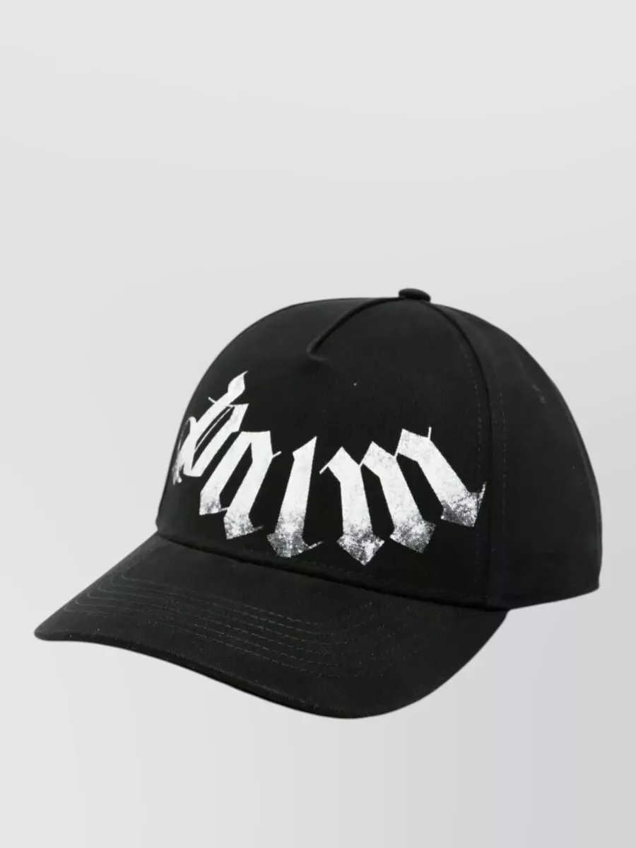 Palm Angels cotton logo-print cap