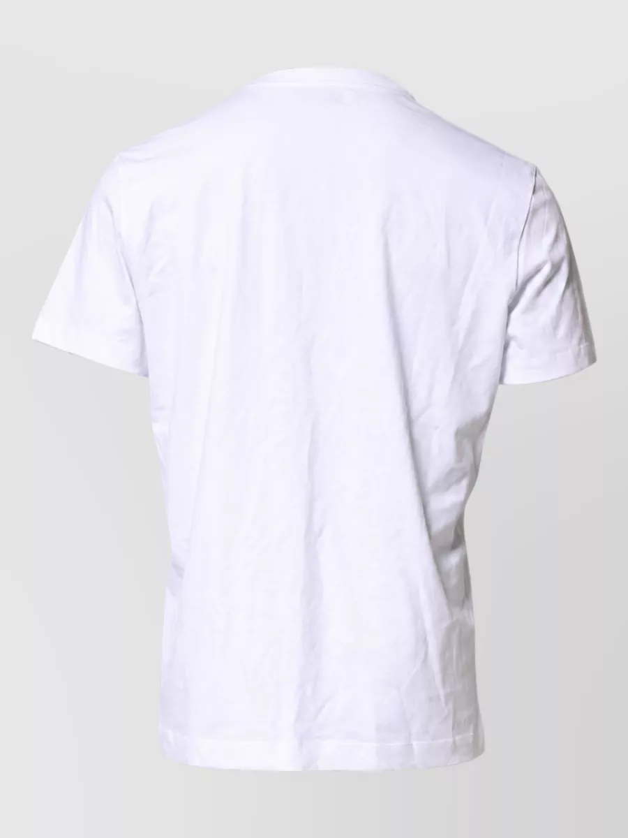 Dolce&Gabbana Cotton Logo Embroidered T-Shirt
