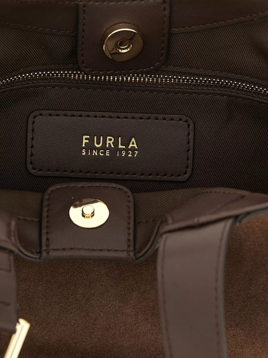 Furla Calfskin Leather Tote Bag