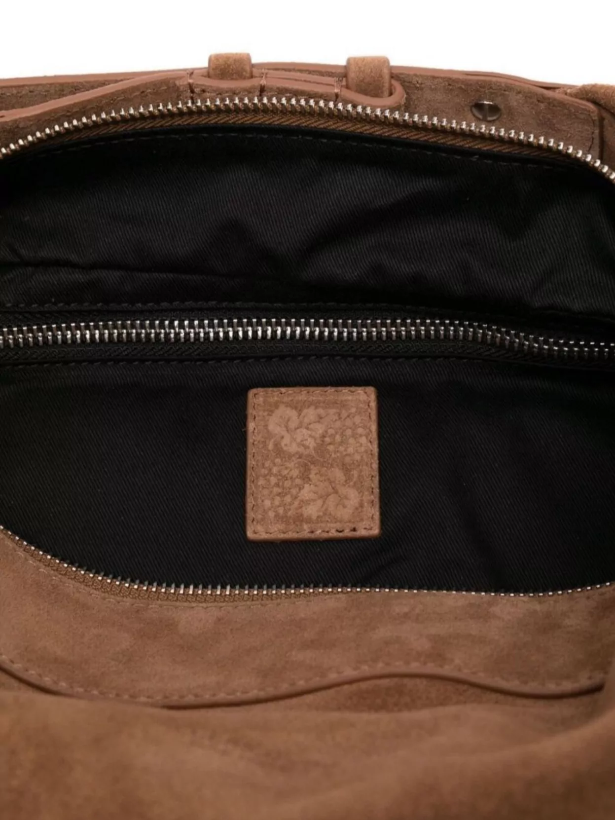 Federico Cina Suede Shoulder Bag Adjustable Strap