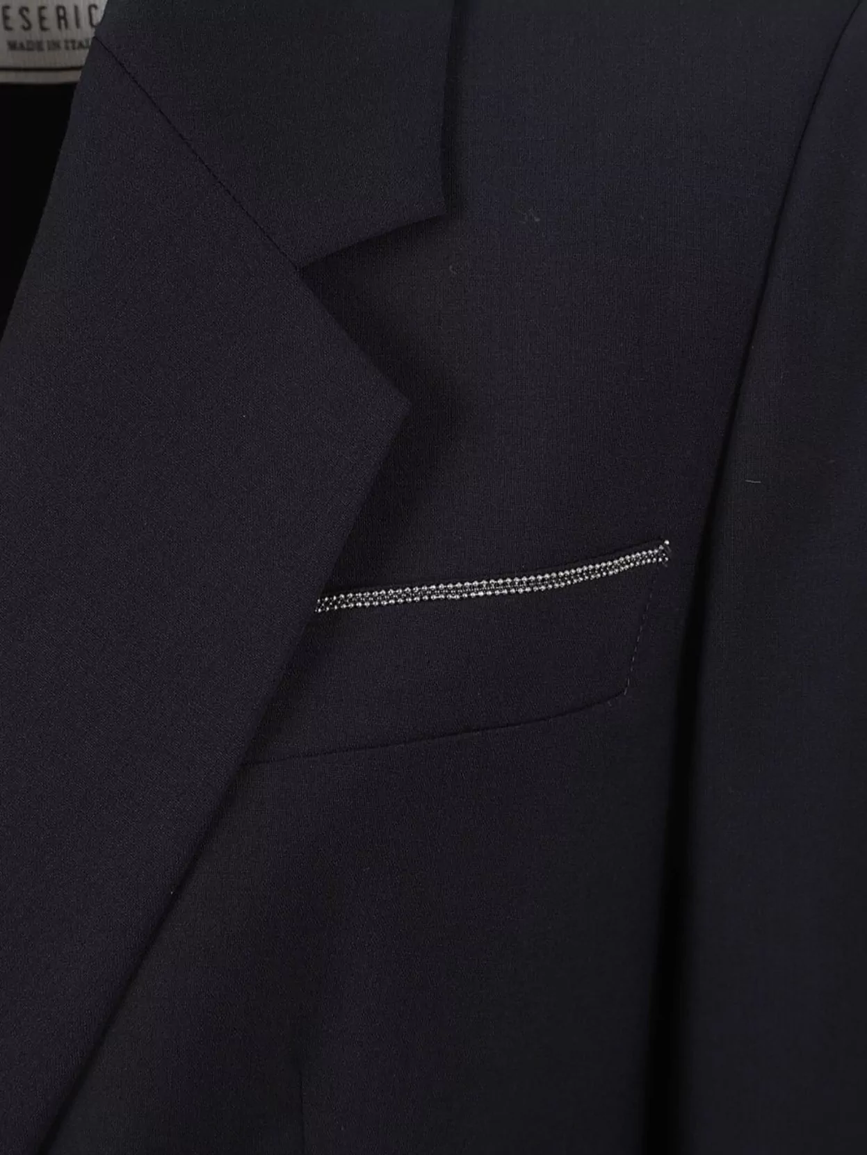 Peserico Women's Double-breasted Jacket And Pockets In Black