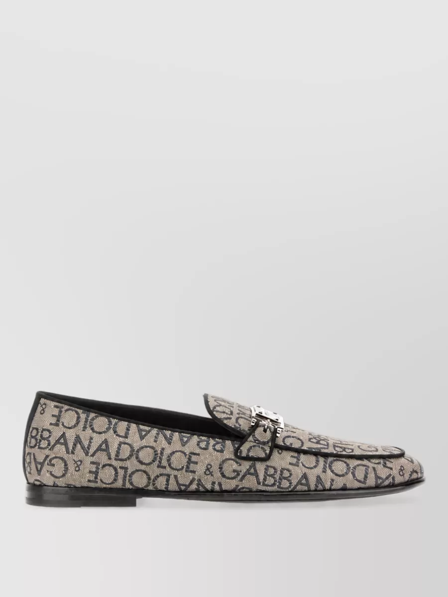 Dolce&Gabbana Jacquard Loafers