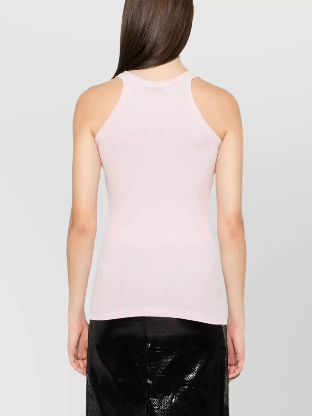 Sportmax Silk Cotton Racerback Tank Top