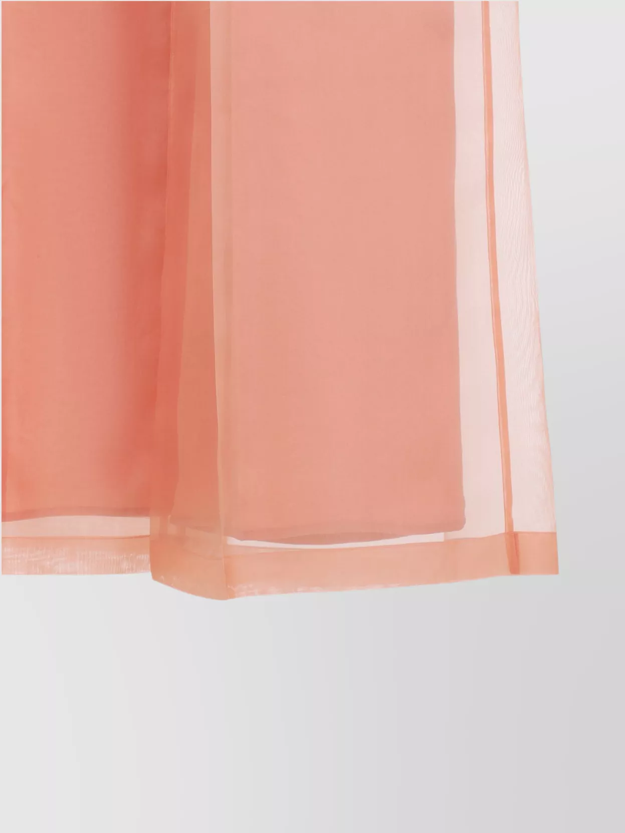 Max Mara Pianoforte Danila High-Waist Silk Organza Pants