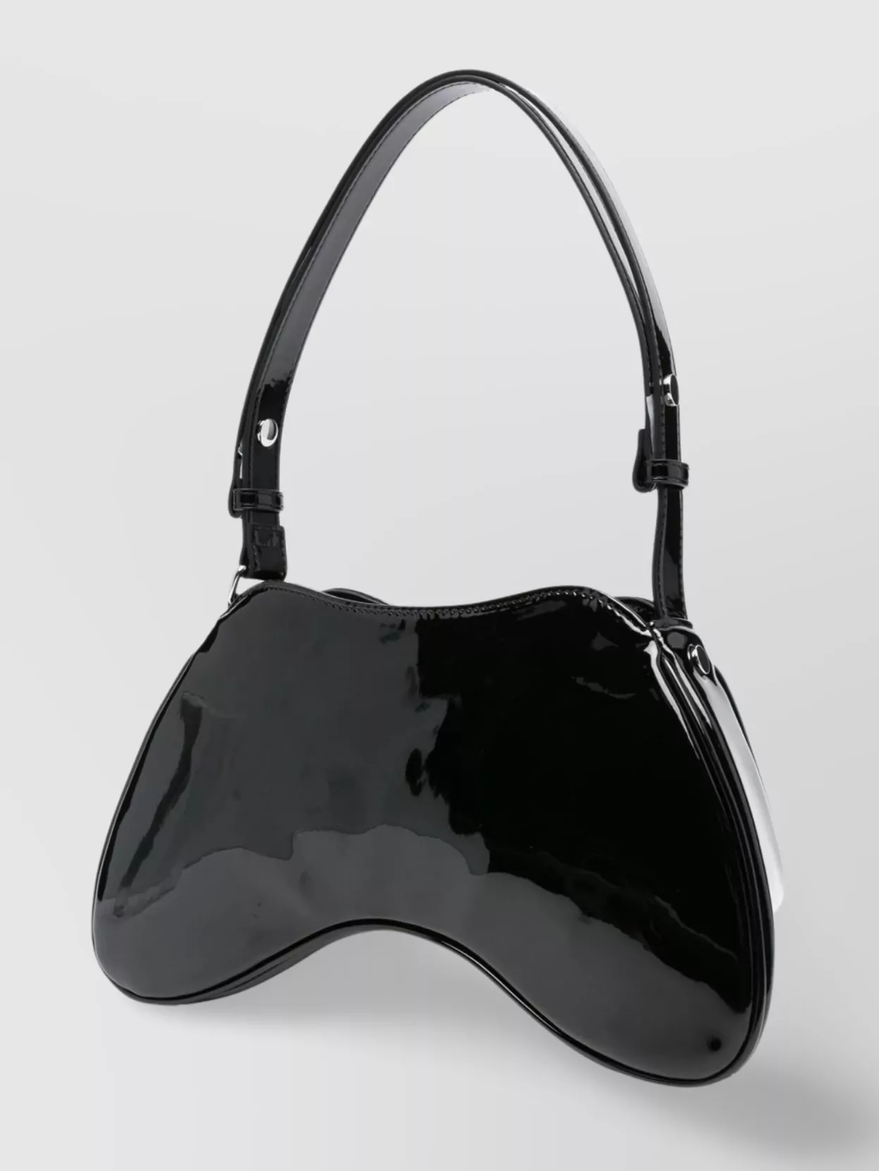 Diesel Play Large Patent Shoulder Bag