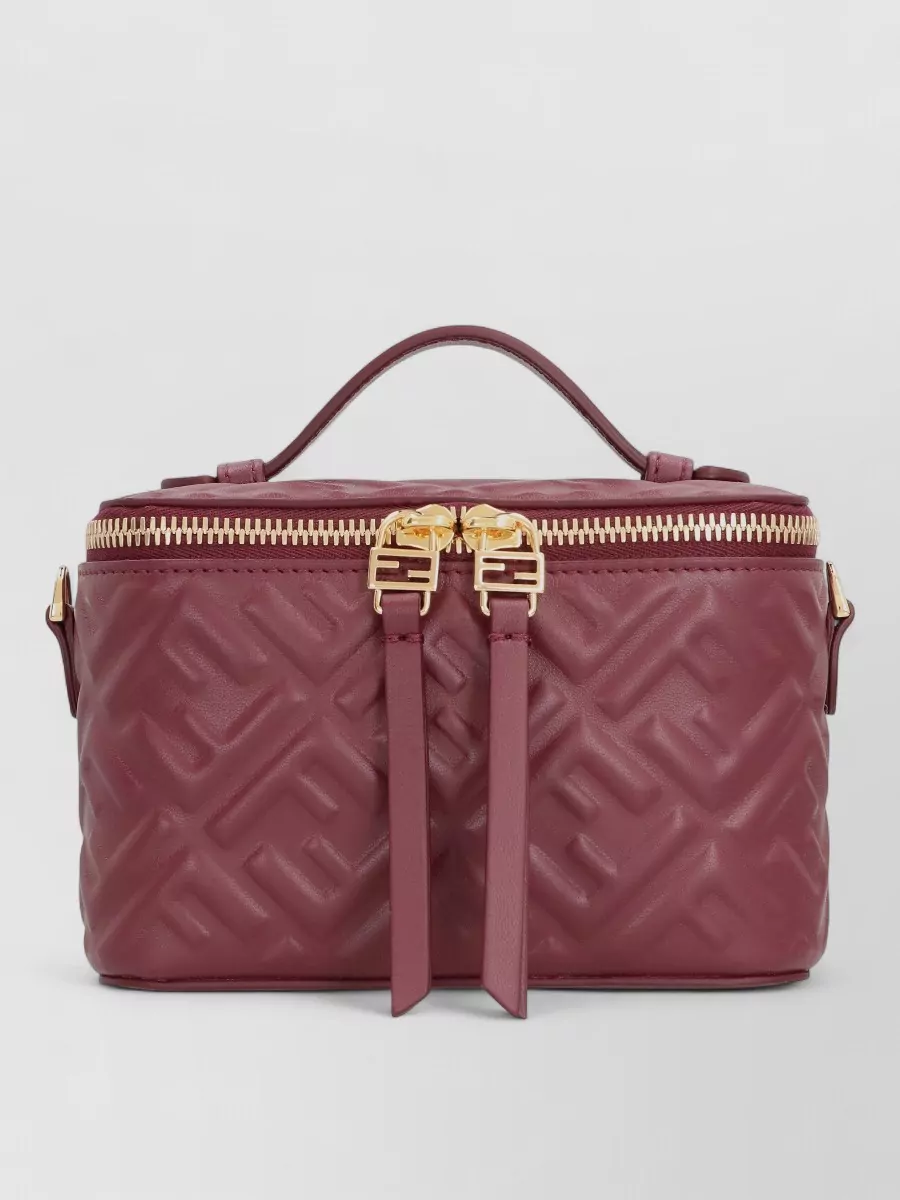 Fendi Vanity Leather Mini Crossbody Bag