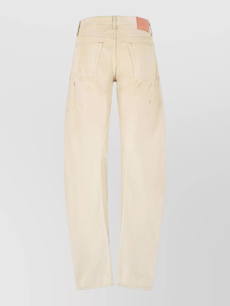 Acne Studios Cotton Loose-Fit Straight-Leg Jeans