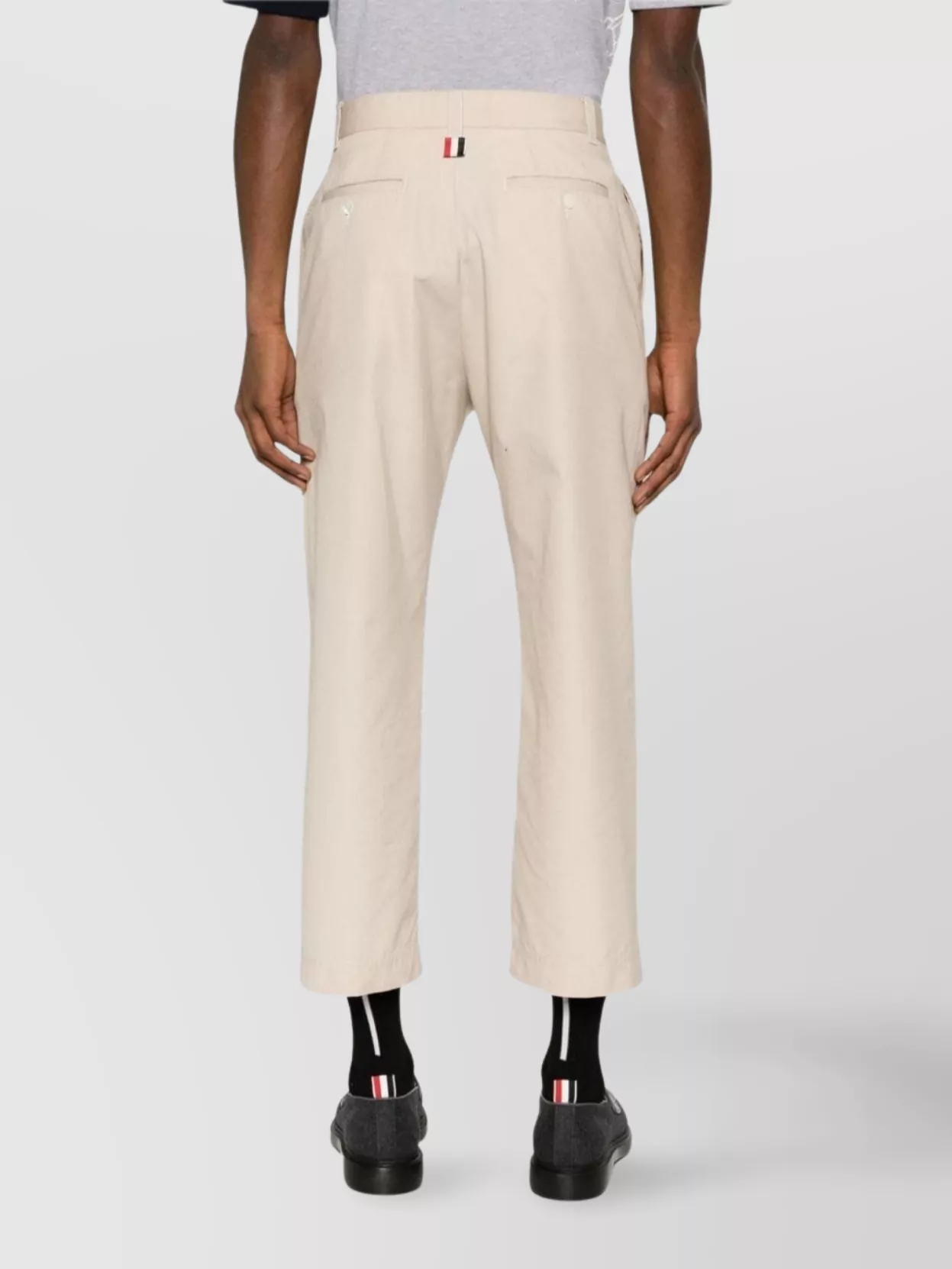 Thom Browne Tailored Straight Leg Trousers