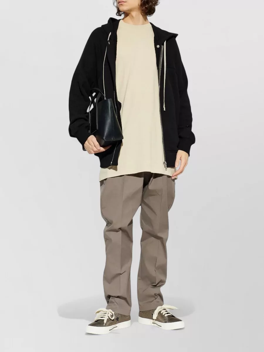 Rick Owens Relaxed Crew Neck Short Sleeve T Shirt