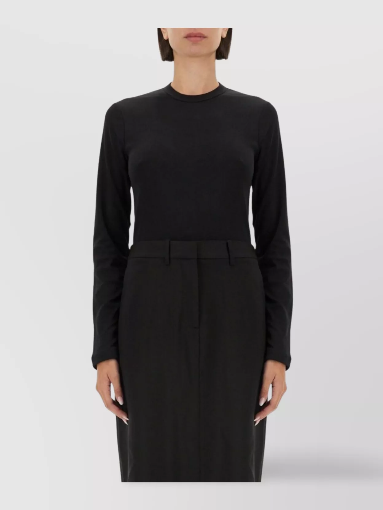Helmut Lang Logo Print Slim Fit T-Shirt