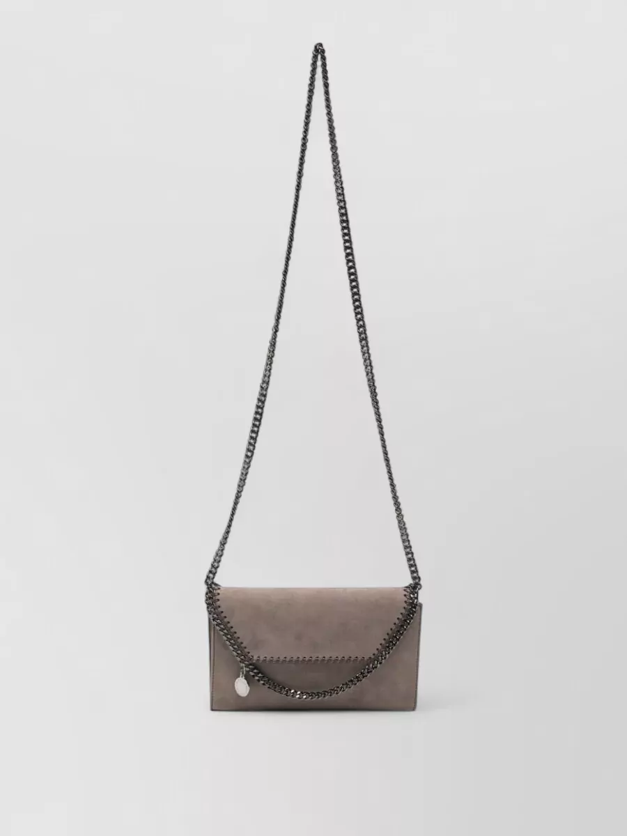Stella Mccartney Falabella alter suede cross-body bag