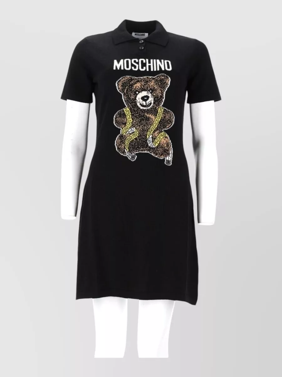 Moschino virgin wool mini dress