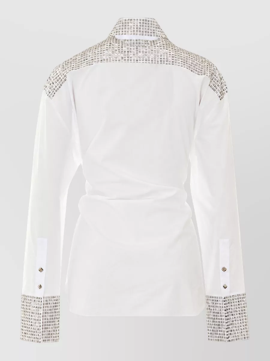 Pinko Cotton Lyocell Shirt