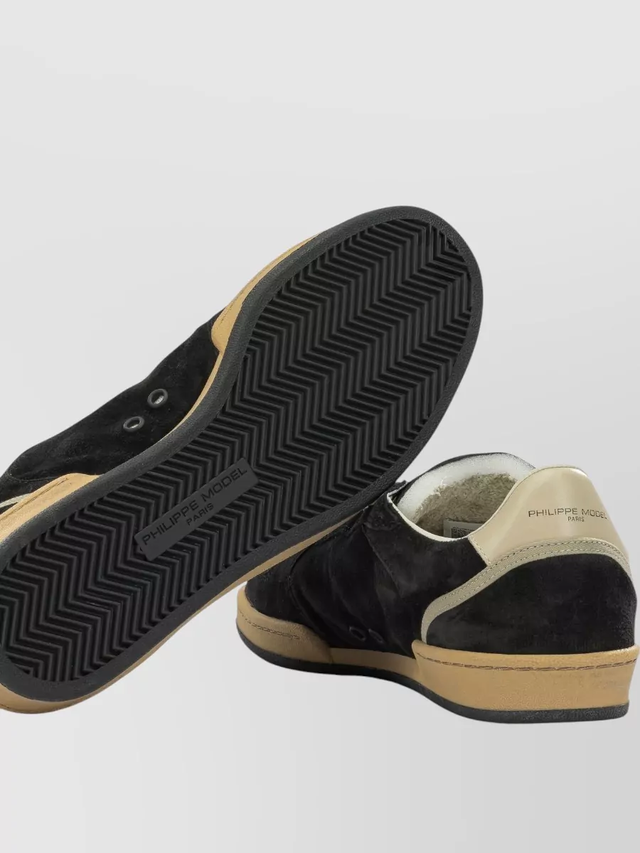 Philippe Model Leather Lace-Up Sneakers