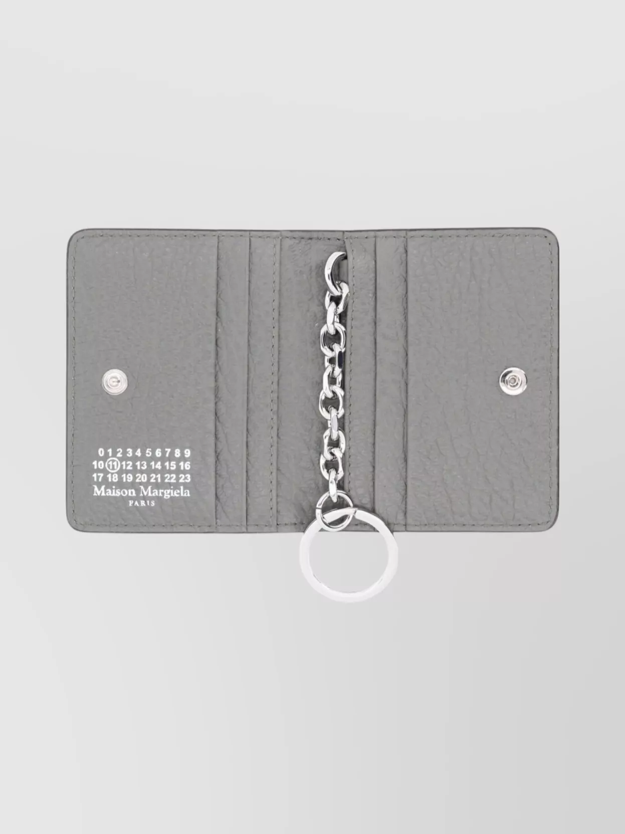Maison Margiela Textured Leather Wallet And Cardholder Set