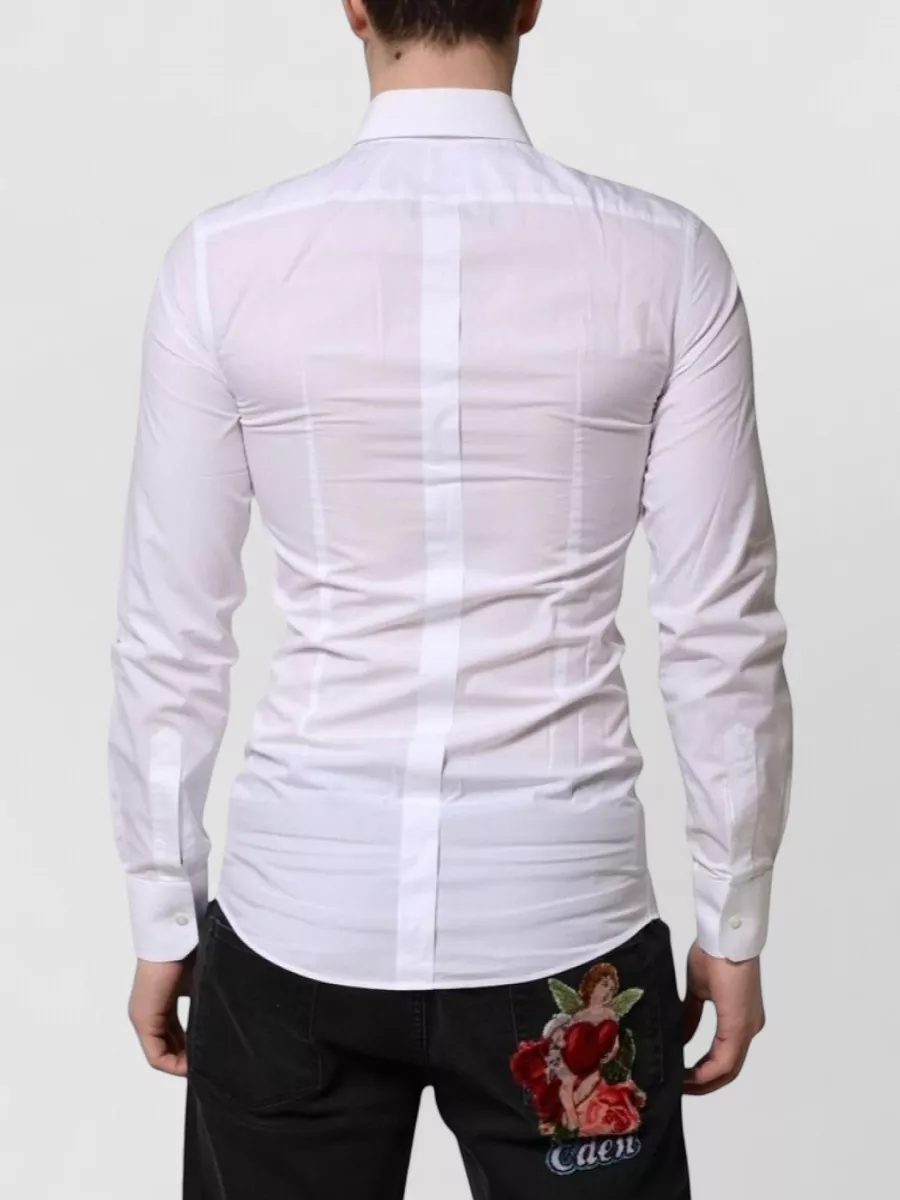 Dolce&Gabbana Cotton Long-Sleeve Dress Shirt