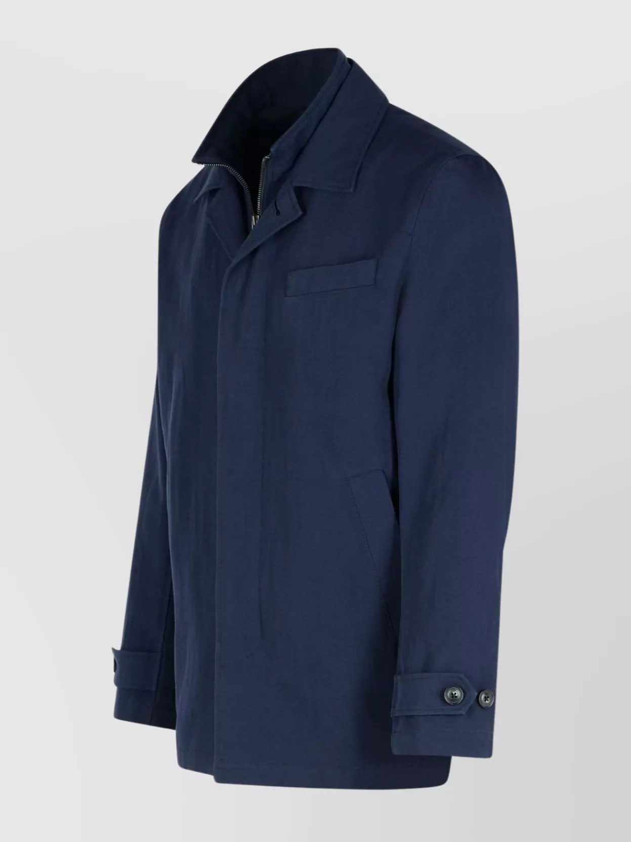 Fay 'Morning' Cotton Jacket Notched Lapel