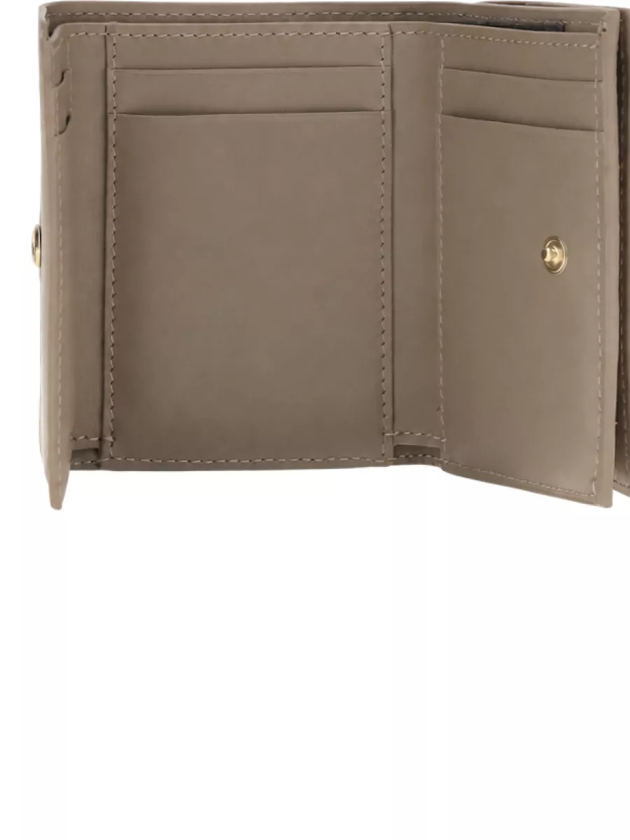 Fendi leather trifold wallet