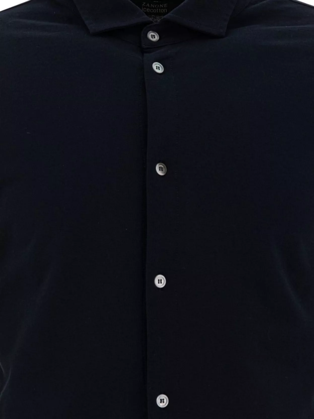 Zanone Collared Button-Down Shirt With Cuff Buttons