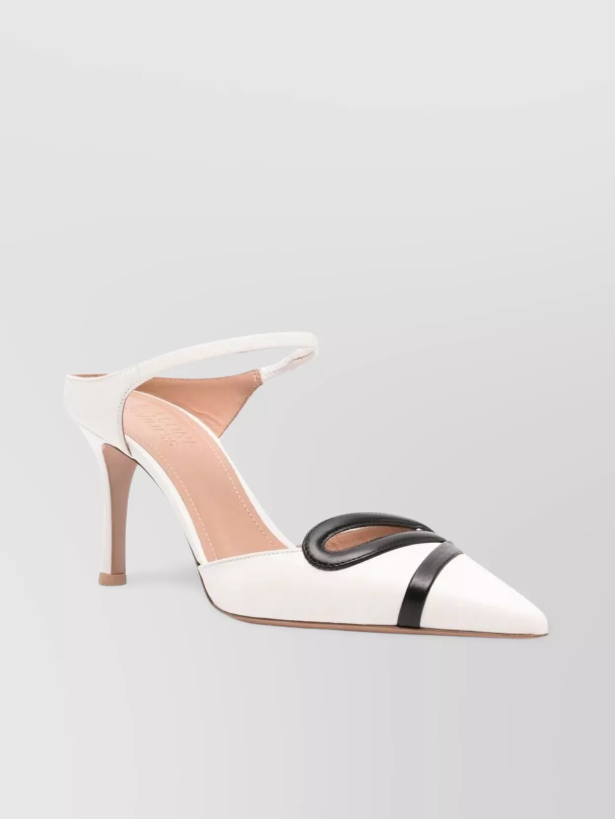 Malone Souliers 80 Mules Bonnie Pointed Toe Two-tone