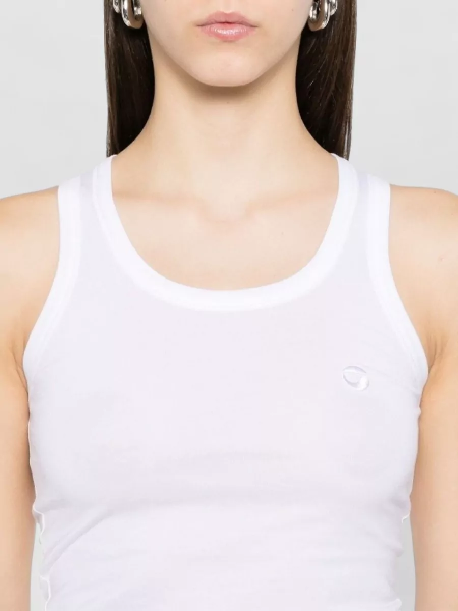 Coperni Round Neck Top Featuring Sleeves Design