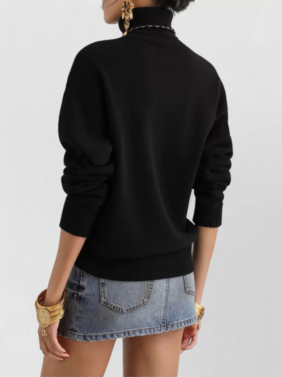 Dolce & Gabbana Wool Turtleneck Sweatshirt