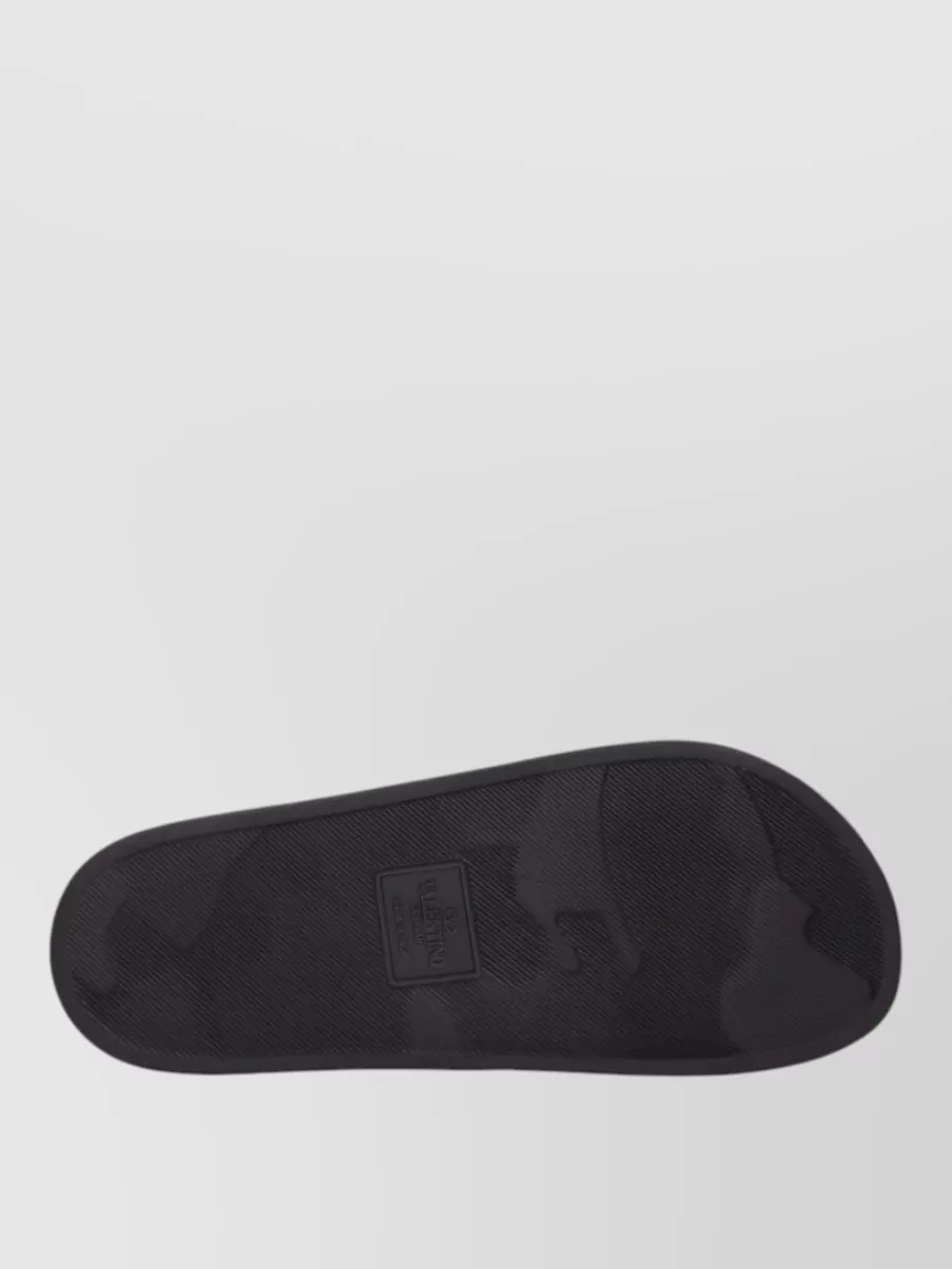 Valentino Garavani Cotton Slide Sandals