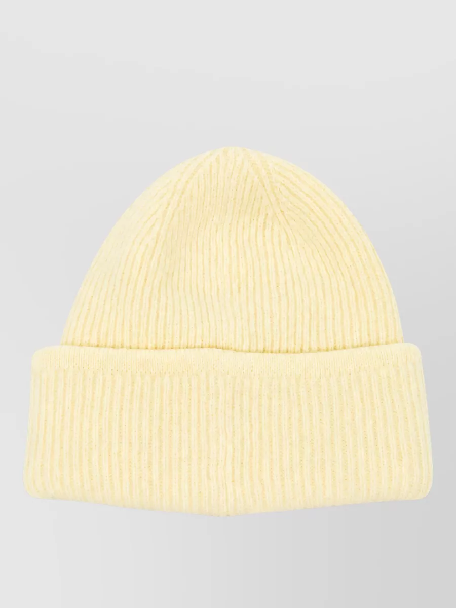 Jacquemus Ribbed Alpaca Wool Beanie