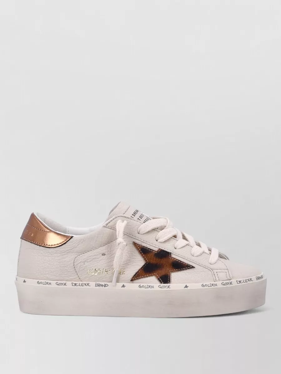 Golden Goose Leather Low-Top Sneakers