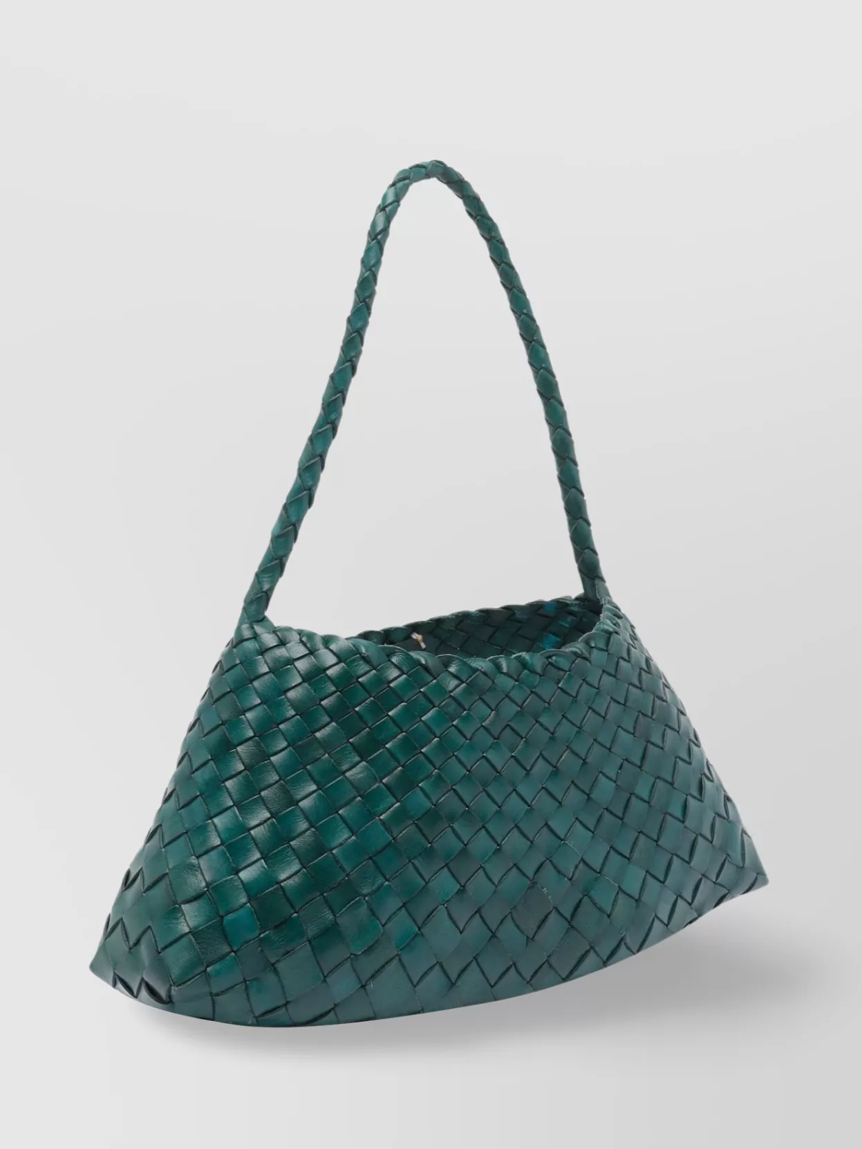 Dragon Diffusion Rectangular Woven Single Strap Shoulder Bag