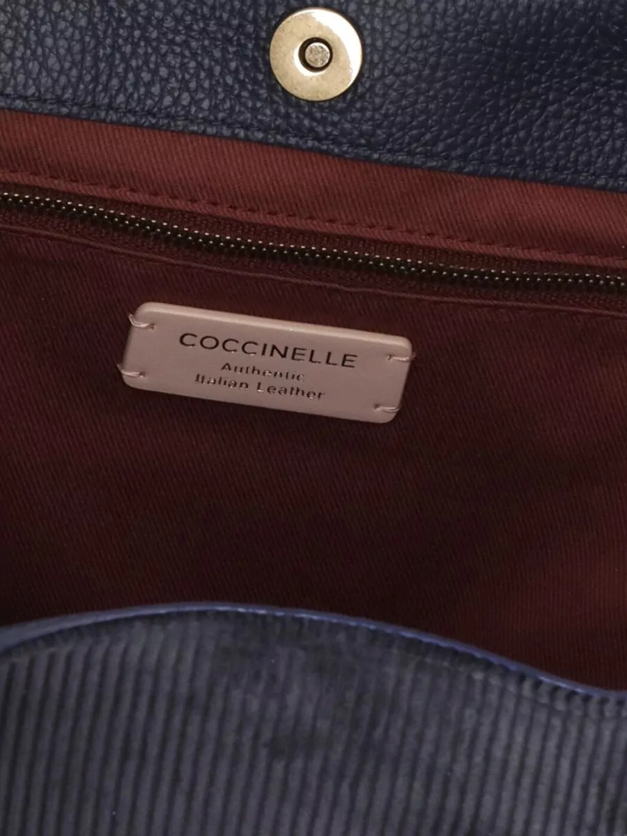 Coccinelle Corduroy Shoulder Bag