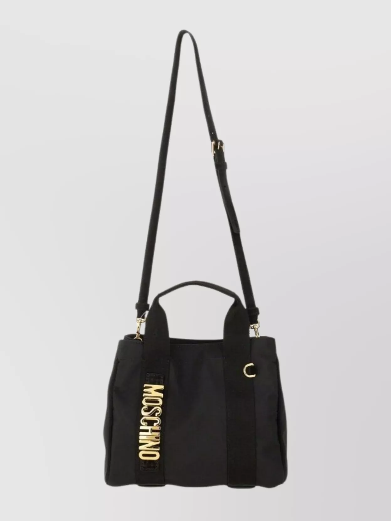 Moschino Chic Shoulder Bag With Versatile Carry Options