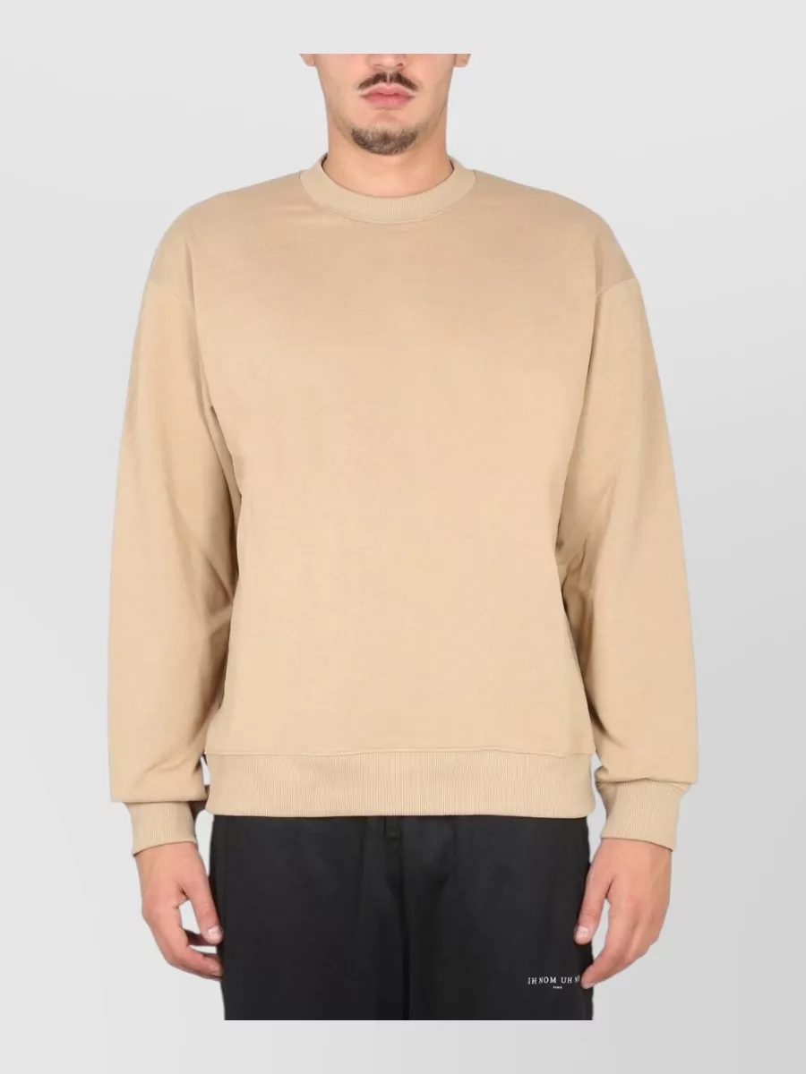 Ih Nom Uh Nit logo print cotton crewneck sweatshirt