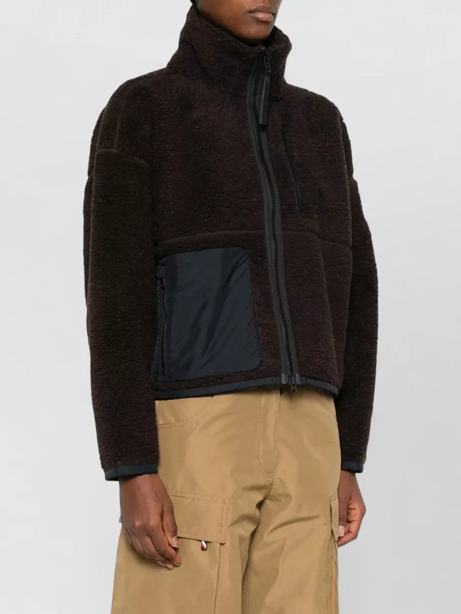 Canada Goose Wool Fleece Zip Up Jacket
