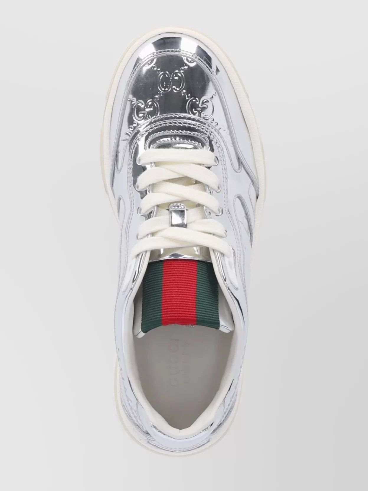 Gucci Metallic Low Top Sneakers