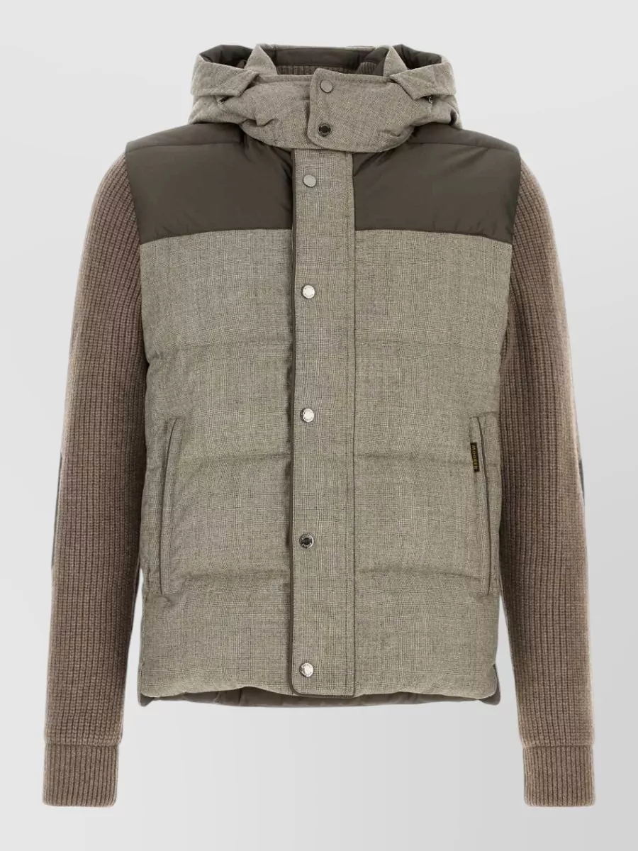 Moorer virgin wool down puffer jacket