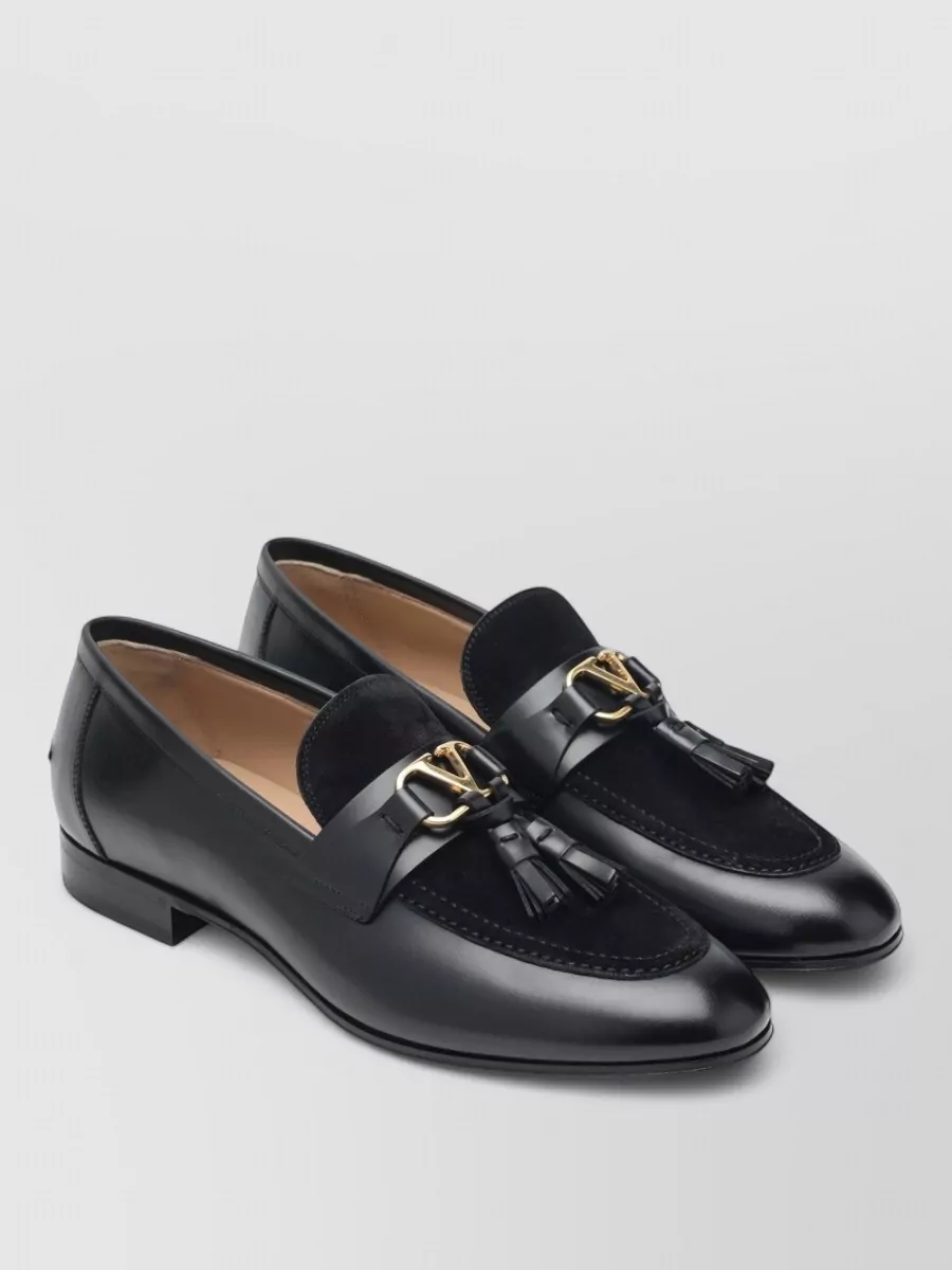 Valentino leather loafers