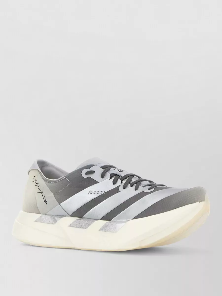 Y3 Yamamoto textile low-top sneakers