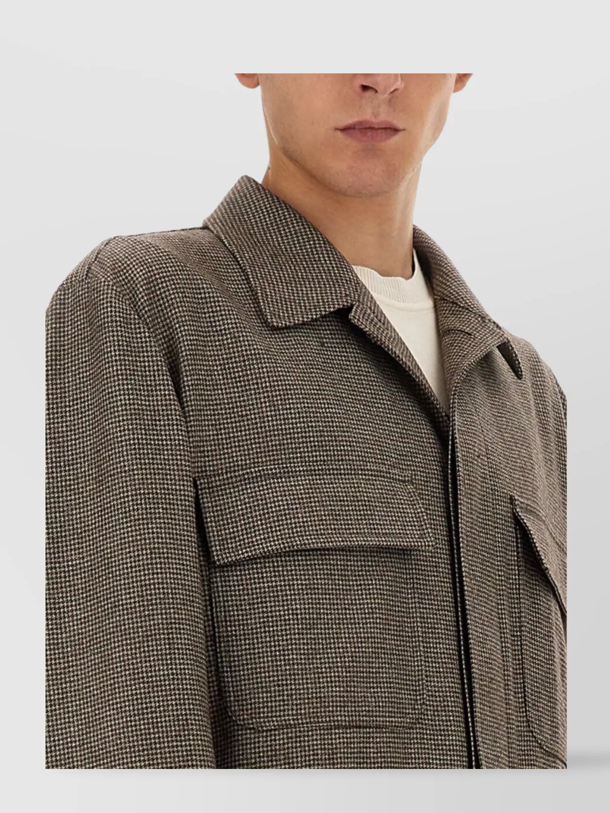 Lardini Collar Jacket Flap Pockets