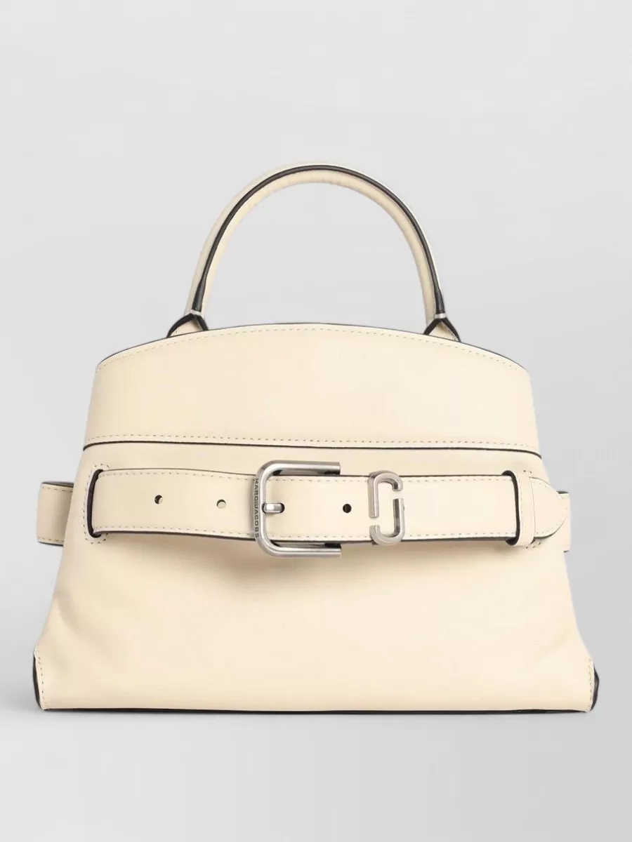 Marc Jacobs Small Leather Satchel Bag Adjustable Strap