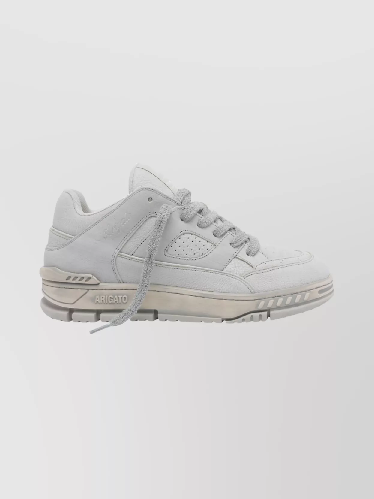 Axel Arigato Suede Sneakers With Round Toe And Texture