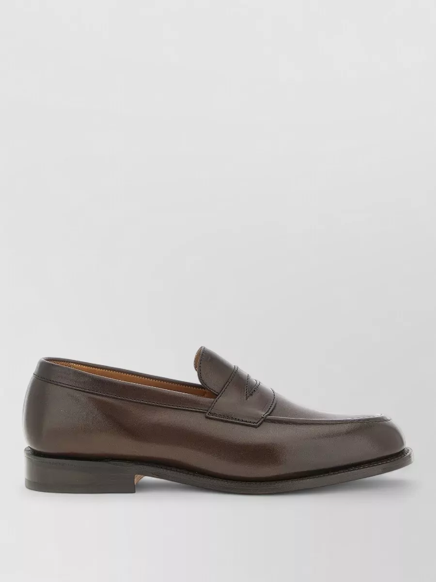 Tricker's leather loafers