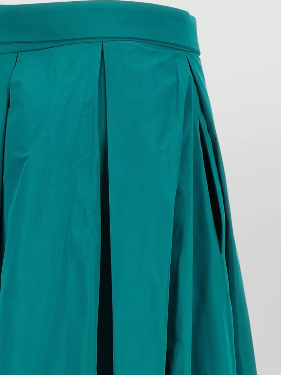 Pinko Raponzolo High Waist Maxi Pleated Skirt