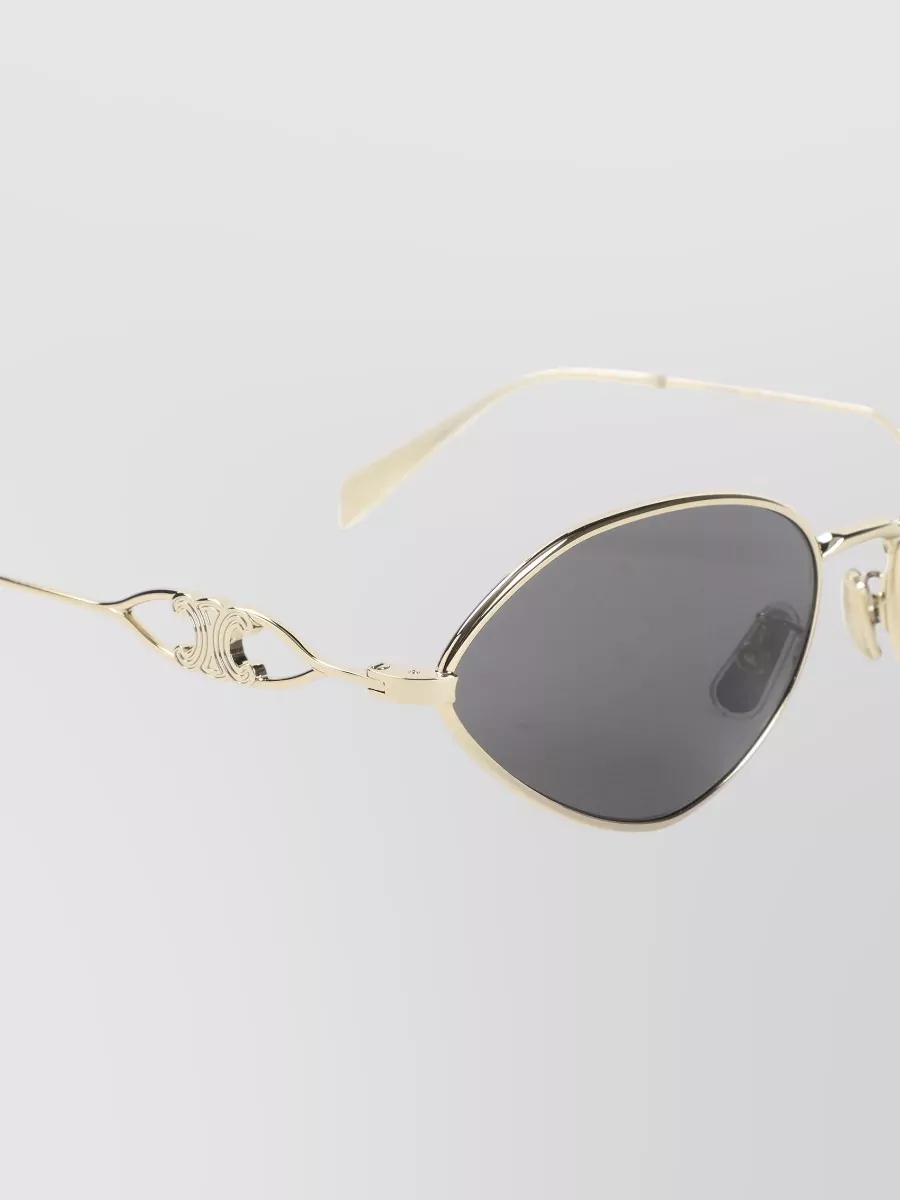 Celine Oval Metal Sunglasses