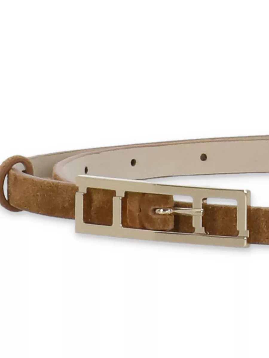 Fabiana Filippi Suede Leather Belt