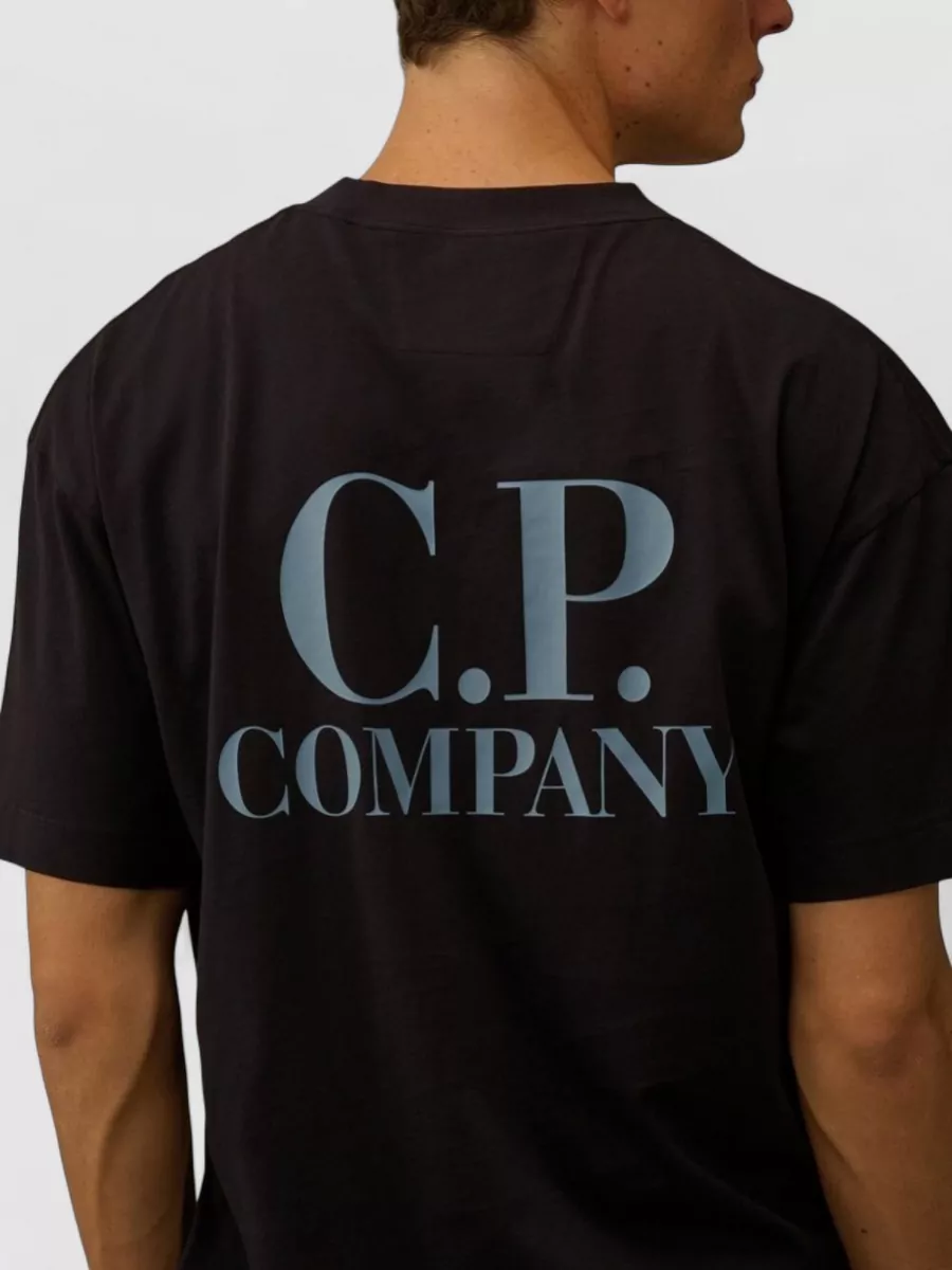 C.p. Company Logo Cotton T-Shirt