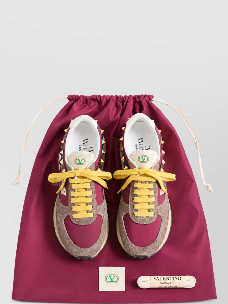 Valentino Garavani leather low-top sneakers