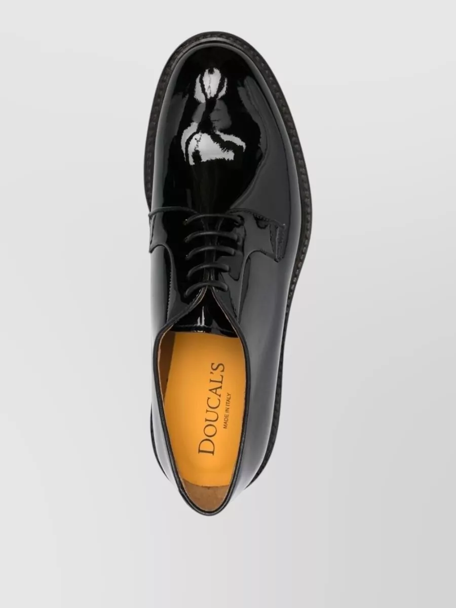 Doucal's Leather Derby Shoes