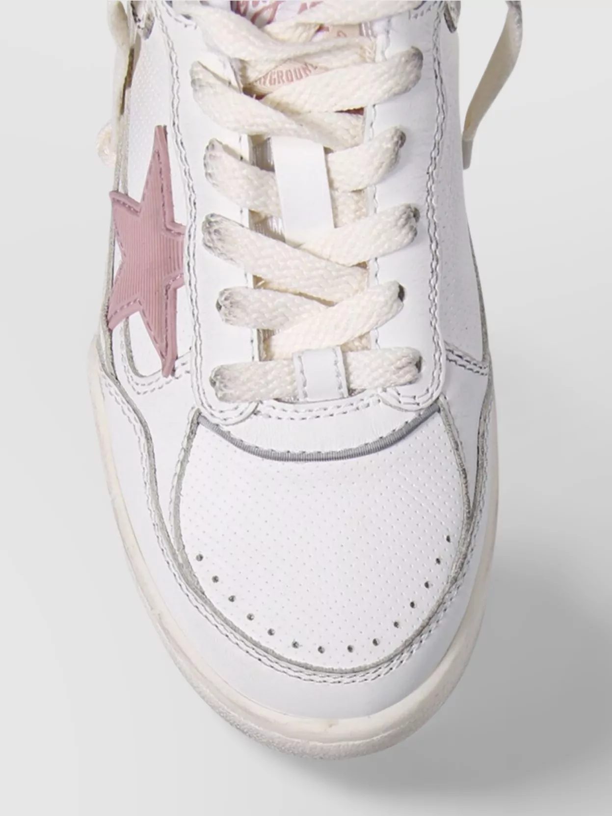 Golden Goose Low-top Sneakers With Cow Leather