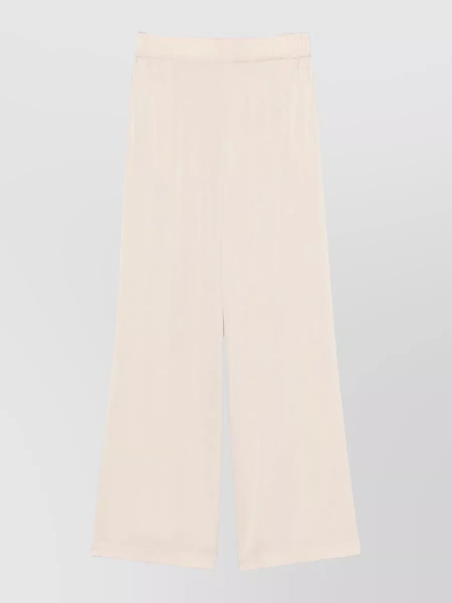 Silk95five Amalfi Trousers Wide Leg Side Pockets